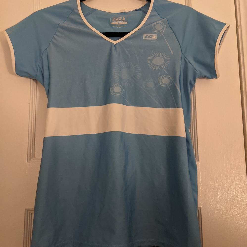 Louis Garneau Women's Blue Cycling Top - M